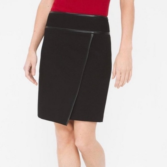 White House Black Market Dresses & Skirts - White House Black Market Faux Wrap
Pencil Skirt 6